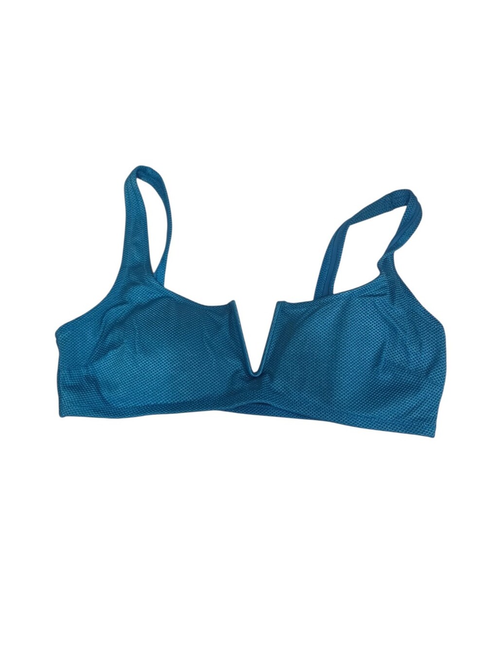 Aerie Real Good Scoop V Neck Bikini Top